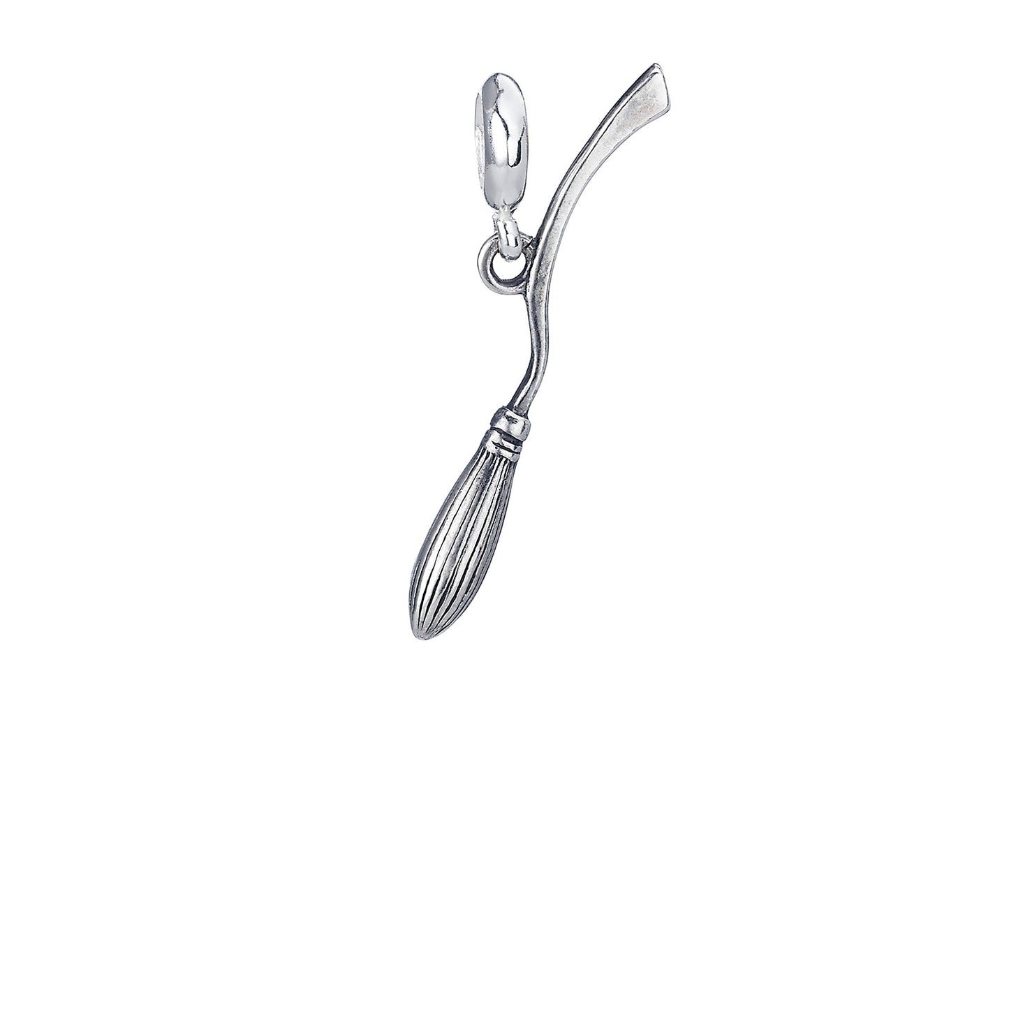 Harry Potter Sterling Silver Nimbus 2000 Broomstick Slider Charm