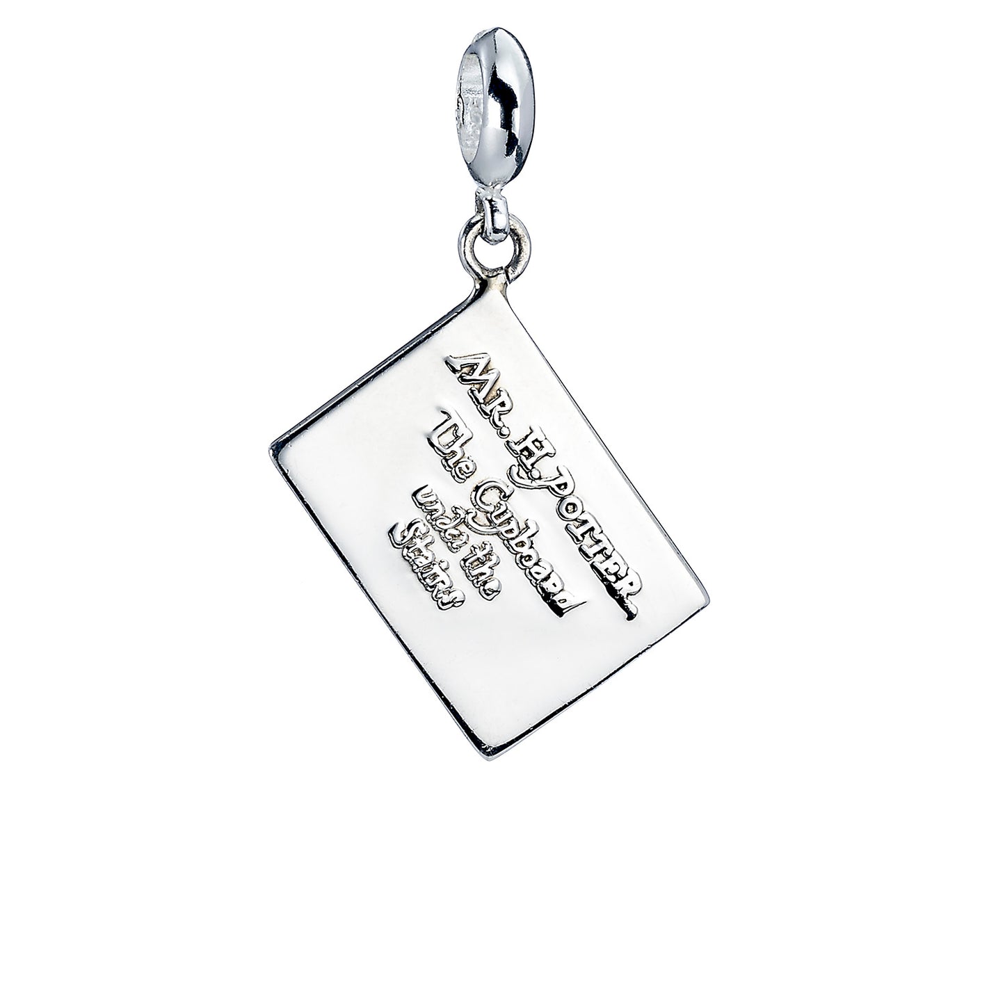 Harry Potter Hogwarts Acceptance Letter Slider Charm - Sterling Silver