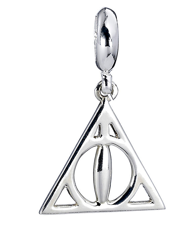 Harry Potter Deathly Hallows Sterling Silver Slider Charm