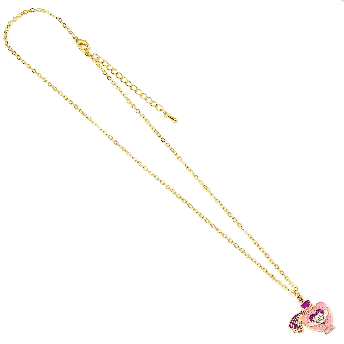 Harry Potter Gold plated Love Potion Necklace - Gold