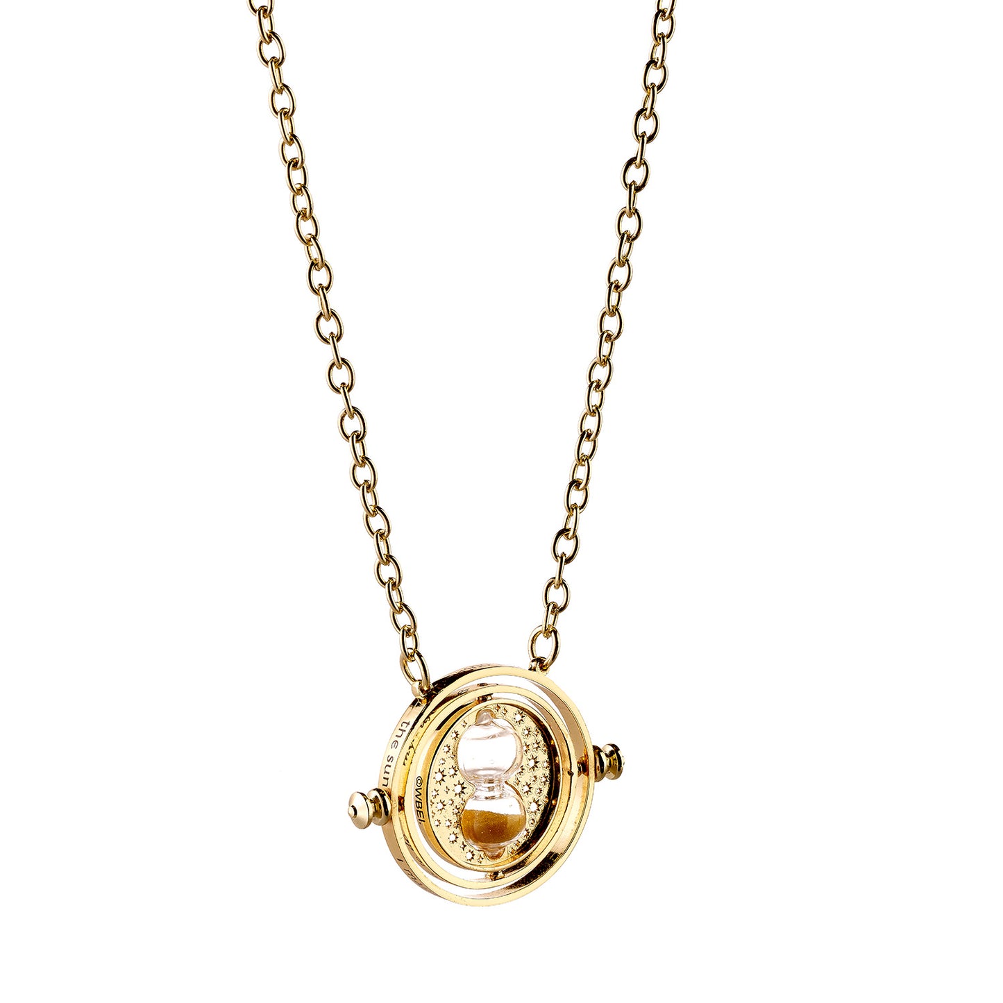 Collier Retourneur de Temps Tournant Harry Potter - Or - 30mm