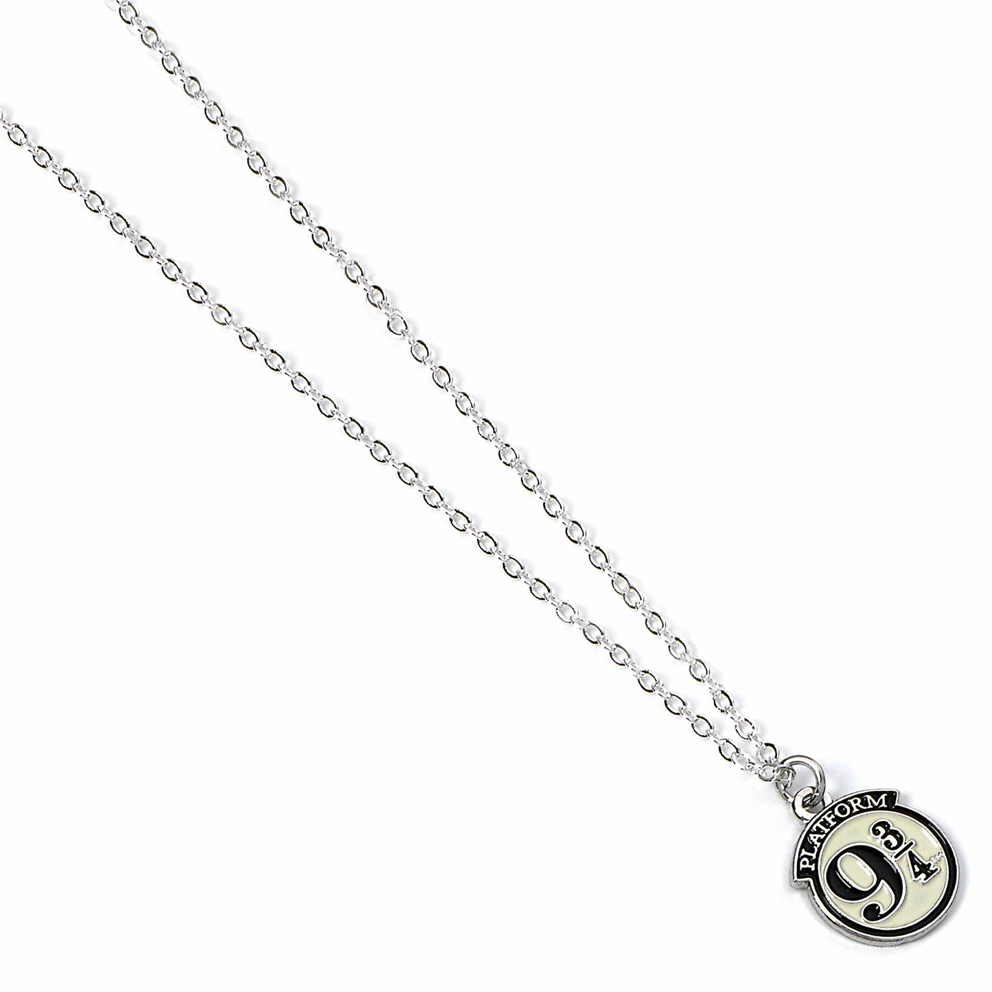 Harry Potter Platform 9 3/4 Necklace - Silver