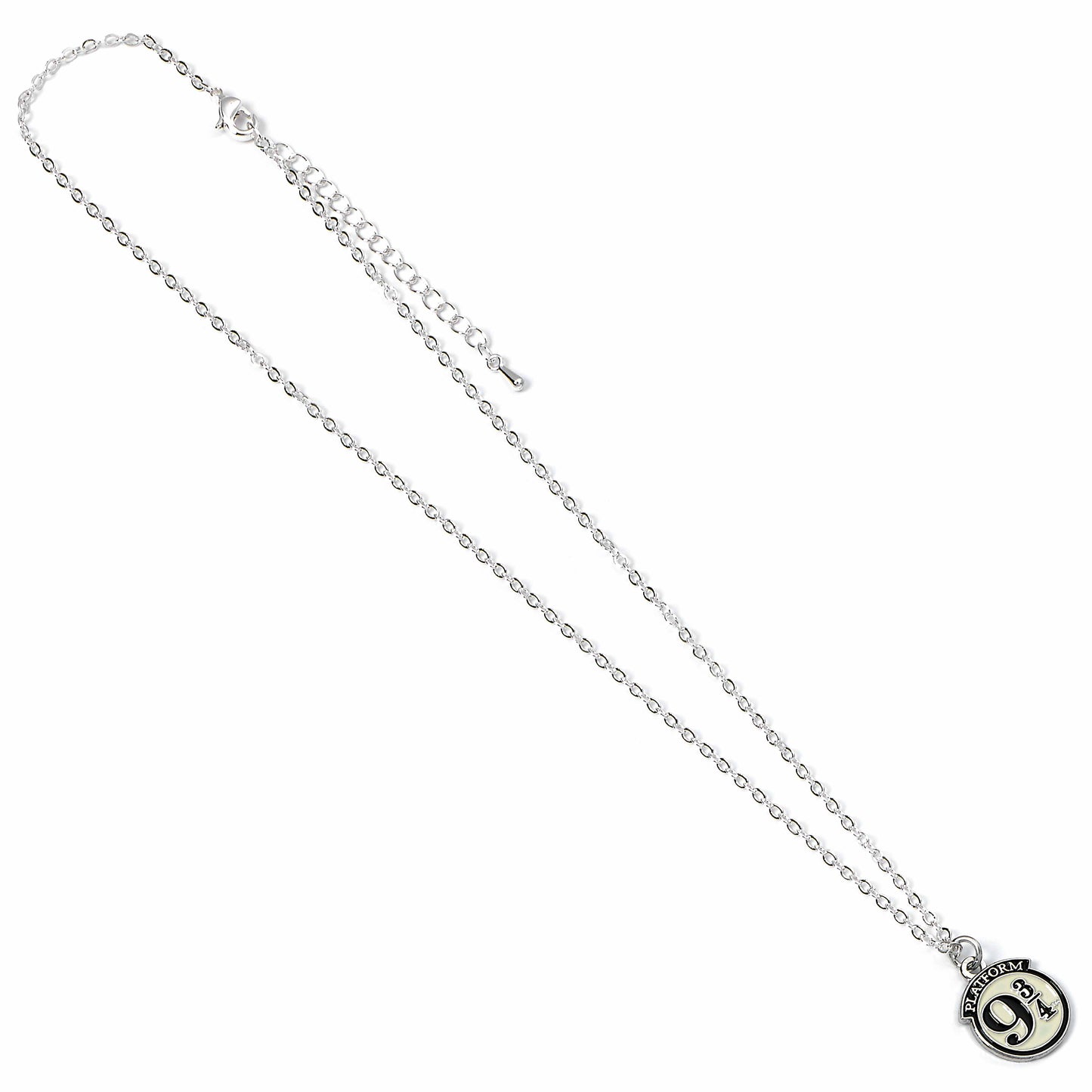 Harry Potter Platform 9 3/4 Necklace - Silver