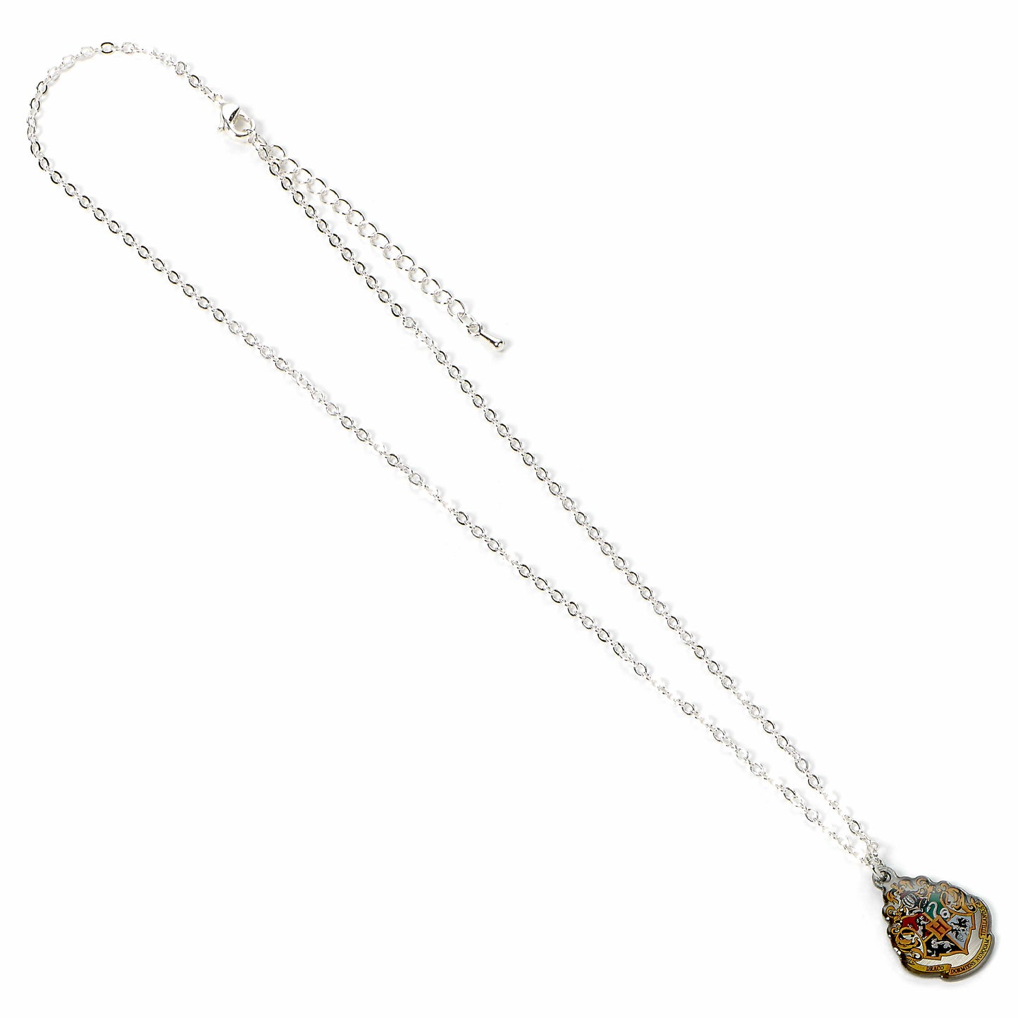 Harry Potter Hogwarts Crest Necklace - Silver