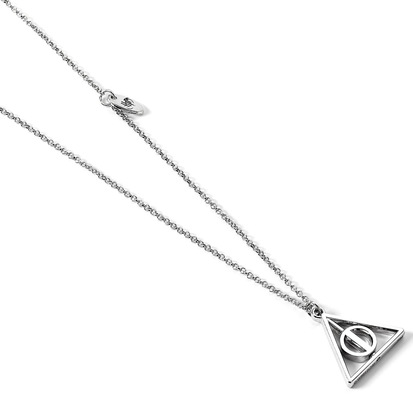 Harry Potter Deathly Hallows spinning necklace