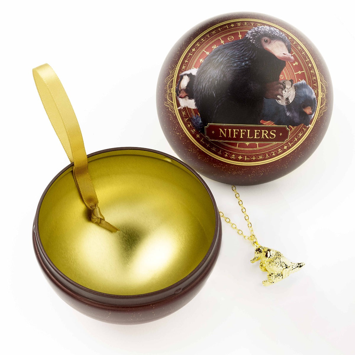 Fantastic Beasts Niffler Christmas Gift Bauble including Necklace