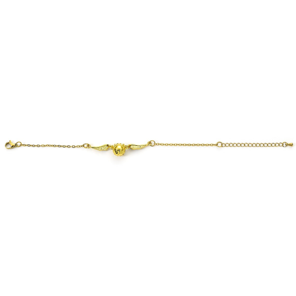 Harry Potter 3D Golden Snitch Gold Bracelet