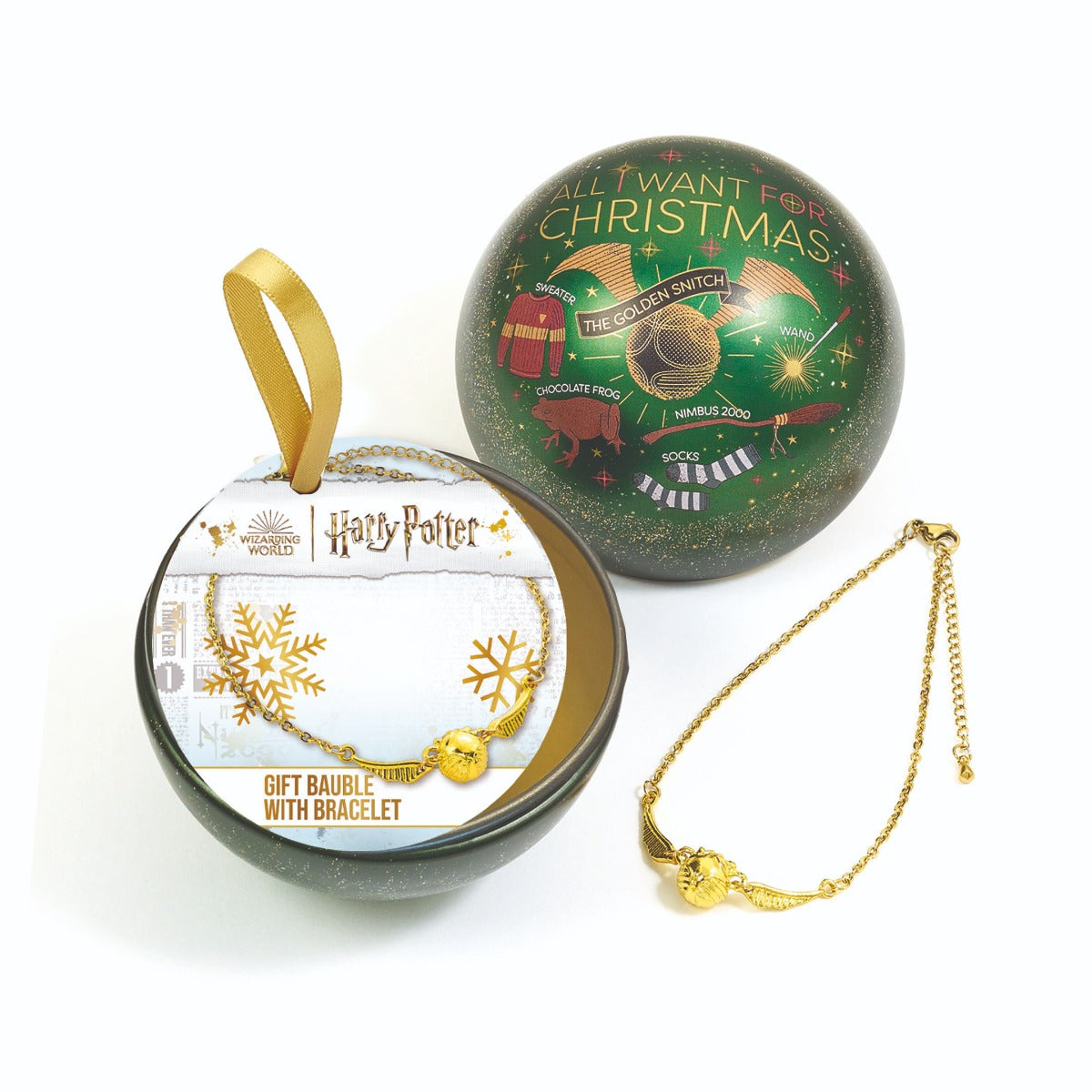 Harry Potter All I want for Christmas Gift Bauble including Bracelet –  Kellica