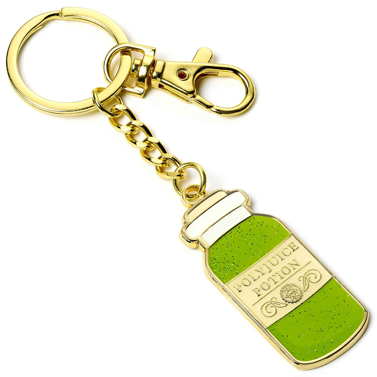 Harry Potter Glow in the Dark Polyjuice Keyring - Green