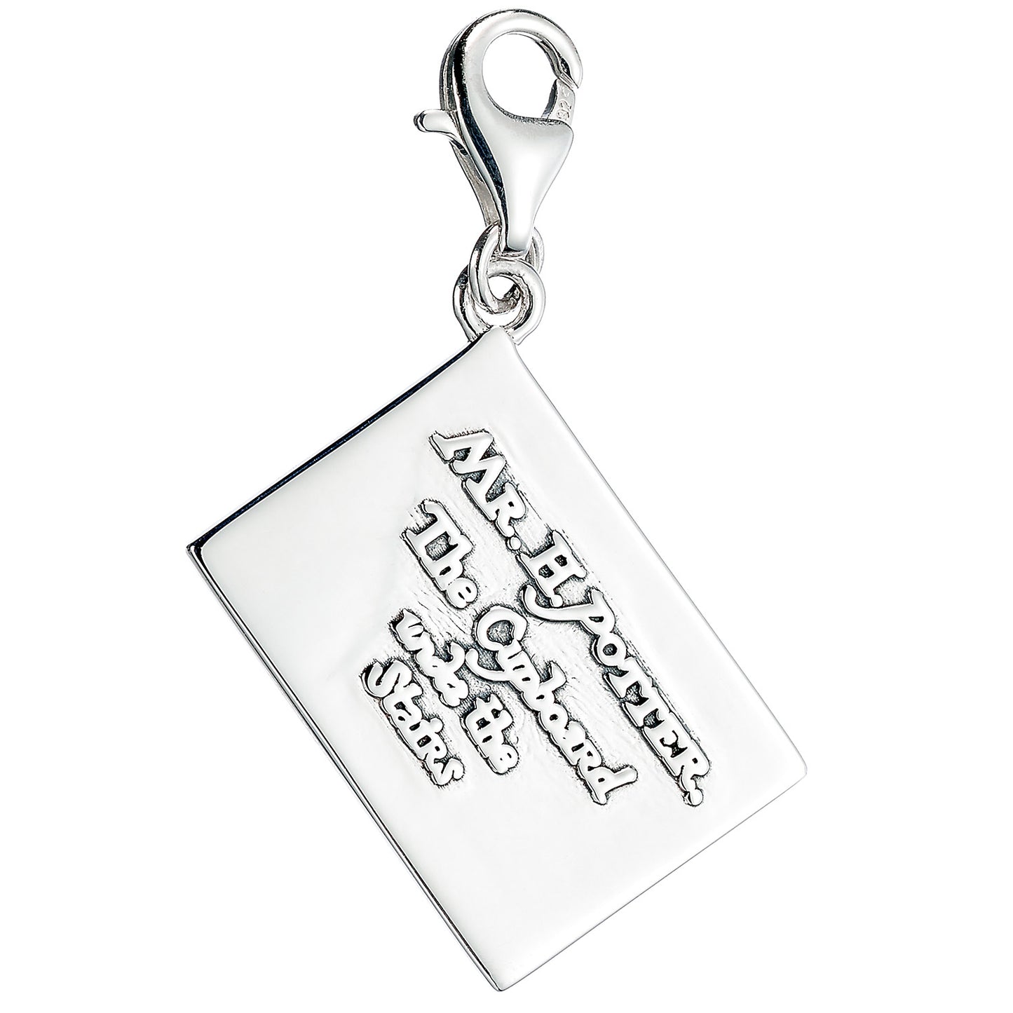 Harry Potter Hogwarts Acceptance Letter Clip On Charm - Sterling Silver