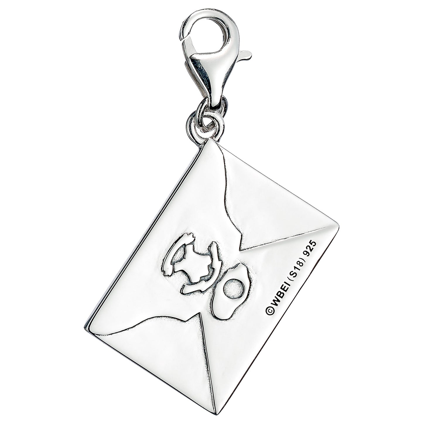 Harry Potter Hogwarts Acceptance Letter Clip On Charm - Sterling Silver
