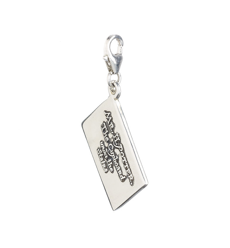 Harry Potter Hogwarts Acceptance Letter Clip On Charm - Sterling Silver