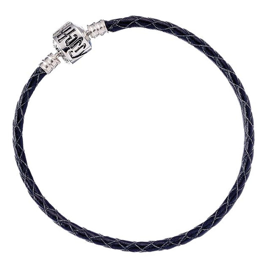 Harry Potter Leather Charm Bracelet - Black
