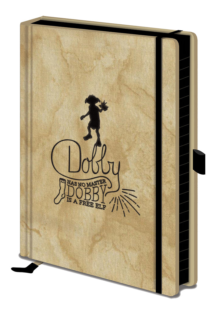 Carnet Harry Potter Dobby l'Elfe de Maison - Crème
