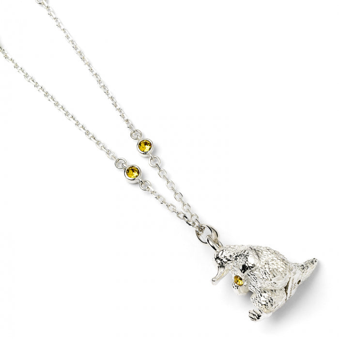 Fantastic beasts Niffler necklace with crystal detail