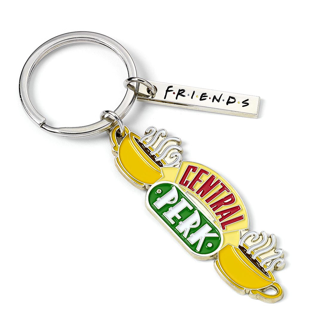 Friends the TV Series Central Perk Keyring - Silver