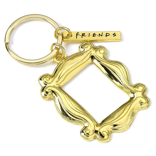Friends the TV Series Frame Keyring - Gold