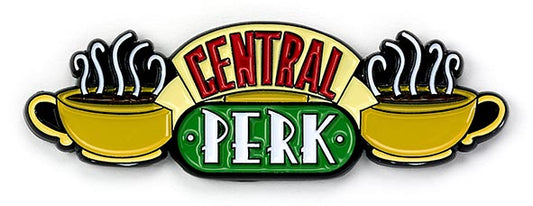 Friends the TV Series Central Perk Pin Badge - Silver