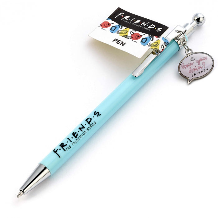 Friends the TV Series How you Doin? Charm Pen - Blue