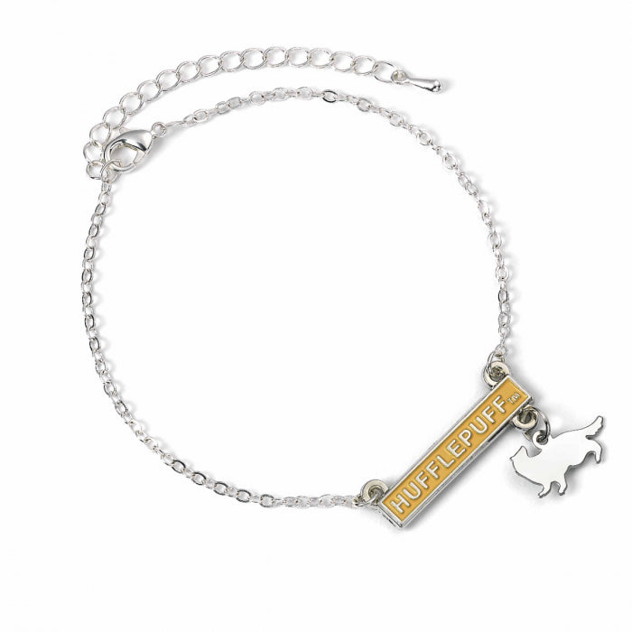 Kellica Harry Potter Hufflepuff Bar Bracelet