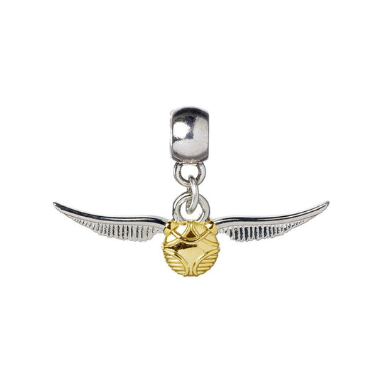 Harry Potter  Golden Snitch Slider Charm - Silver