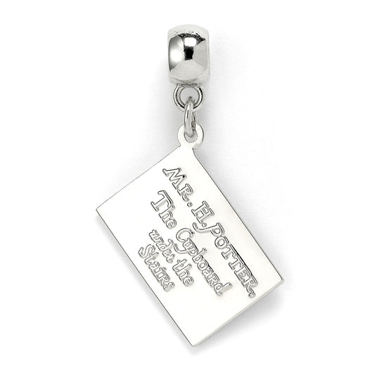 Harry Potter  Hogwarts Acceptance Letter Slider Charm - Silver
