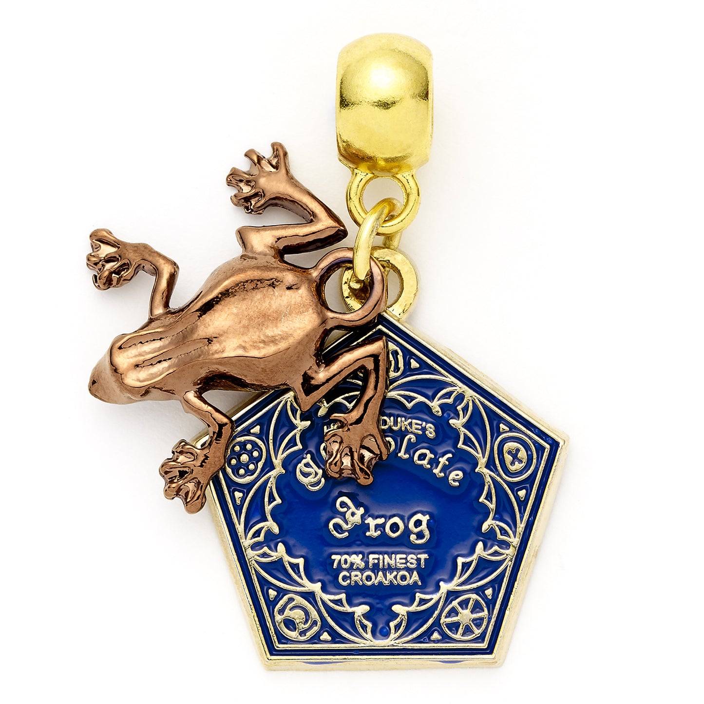 Harry Potter Chocolate frog Slider Charm - Brown