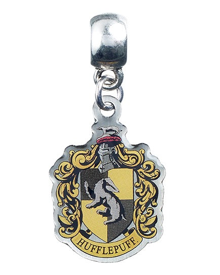 Harry Potter Hufflepuff Crest Slider Charm - Yellow