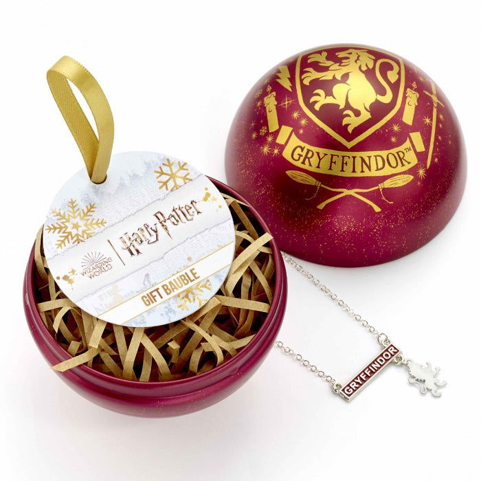 Harry Potter Gryffindor Bauble with House Necklace