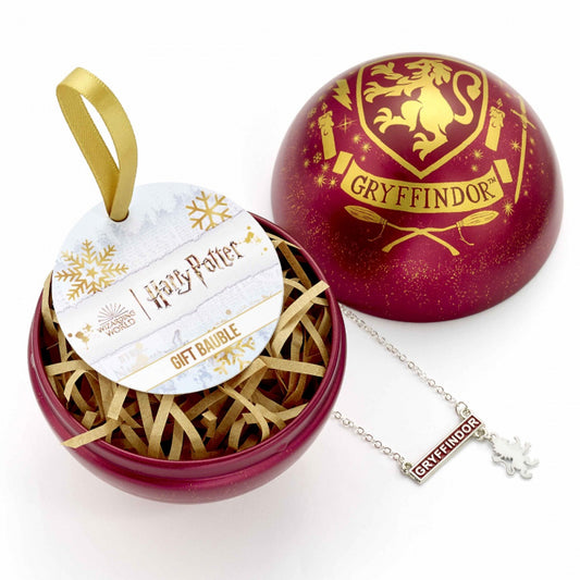 Harry Potter Gryffindor Bauble with House Necklace
