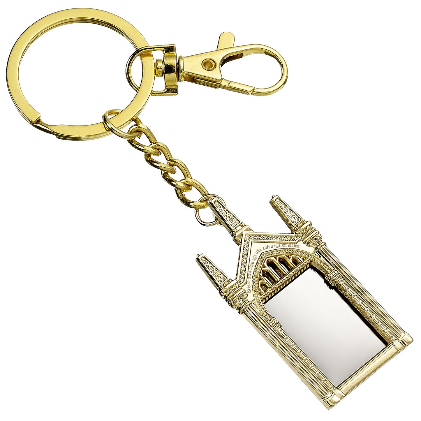 Harry Potter Mirror of Erised Keyring - Gold