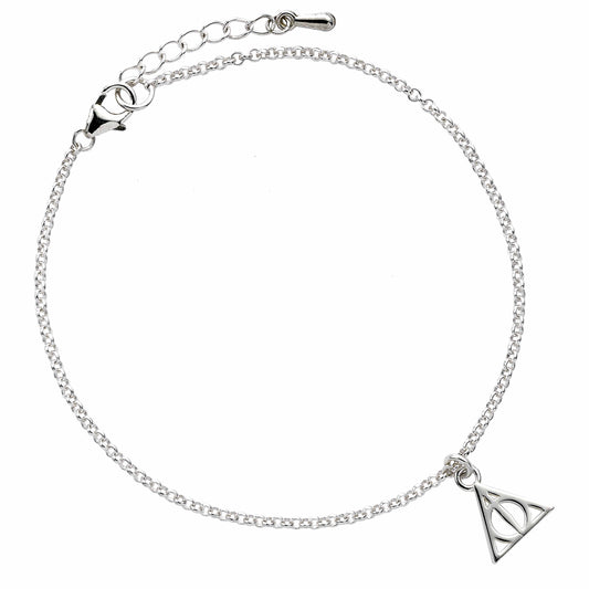Bracelet Chaîne Reliques de la Mort Harry Potter - Argent Sterling