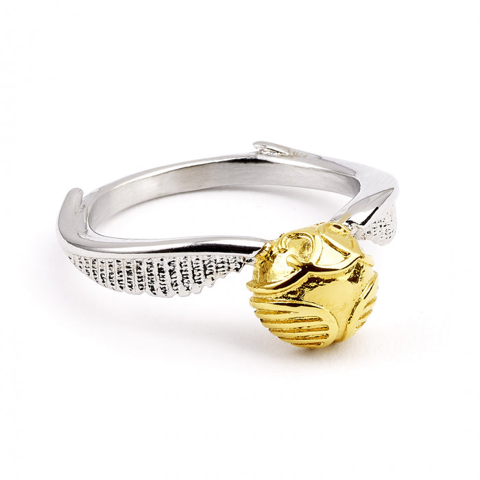 Harry Potter Golden Snitch Ring - Stainless Steel - Silver