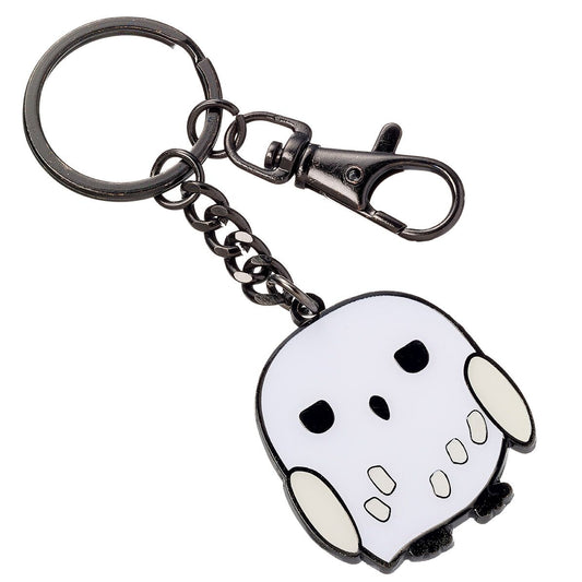 Harry Potter Hedwig Chibi Style Keyring - White