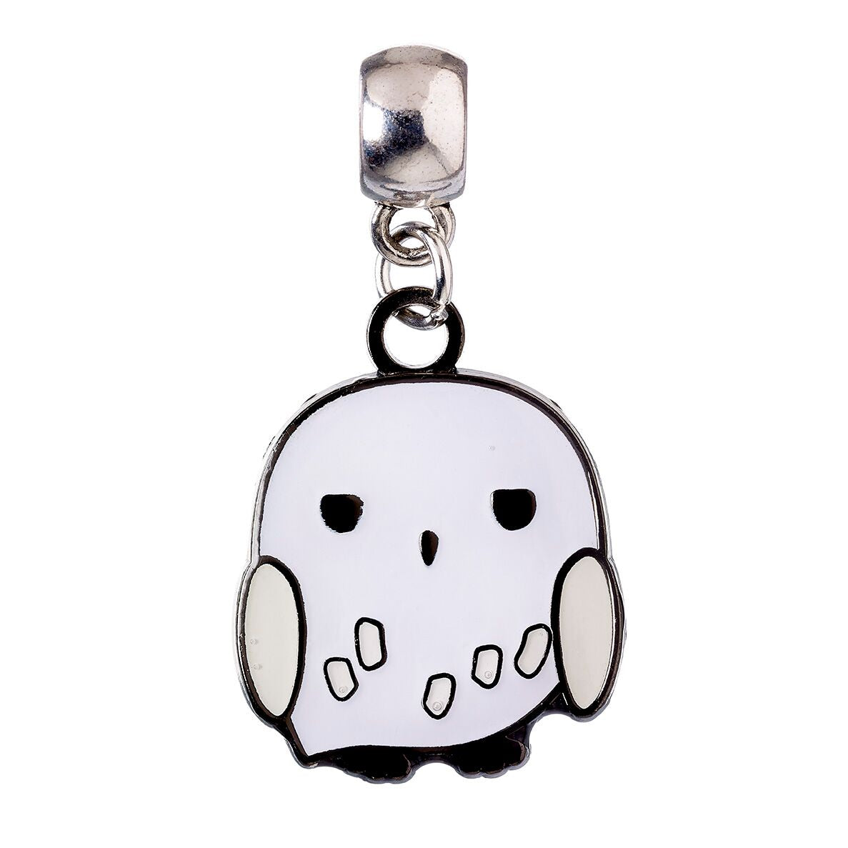 Harry Potter Hedwig Chibi Style Slider Charm - White