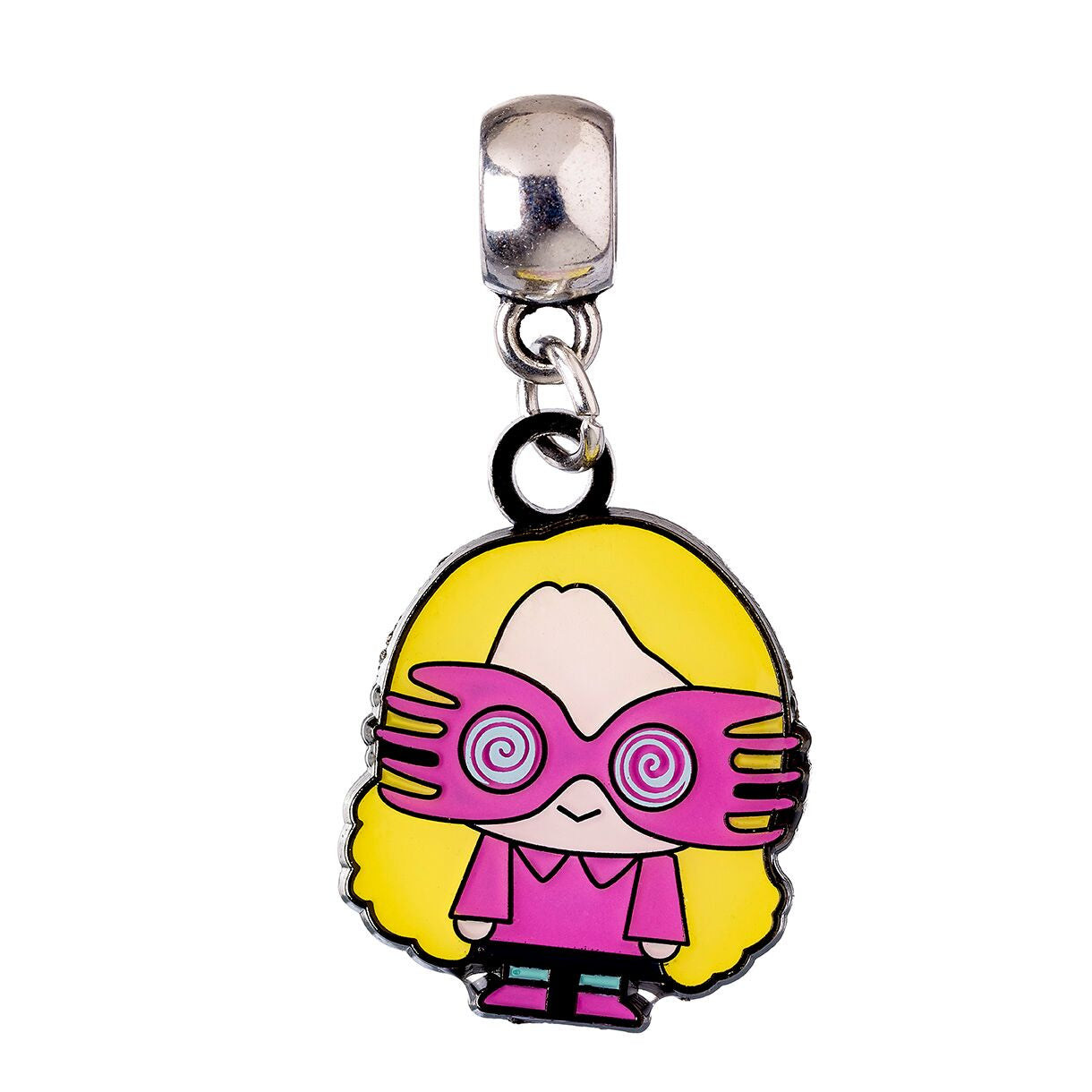 Harry Potter Luna Lovegood Chibi Style Slider Charm - Pink