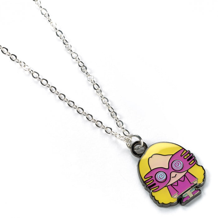 Harry Potter Luna Lovegood Chibi Style Necklace - Silver