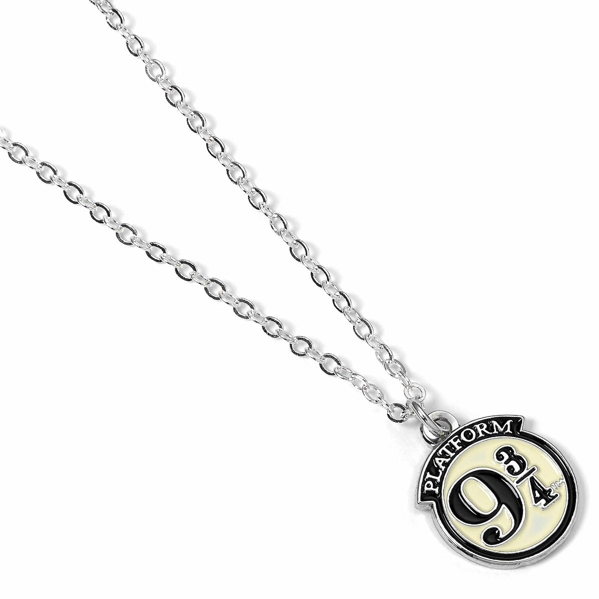 Harry Potter Platform 9 3/4 Necklace - Silver
