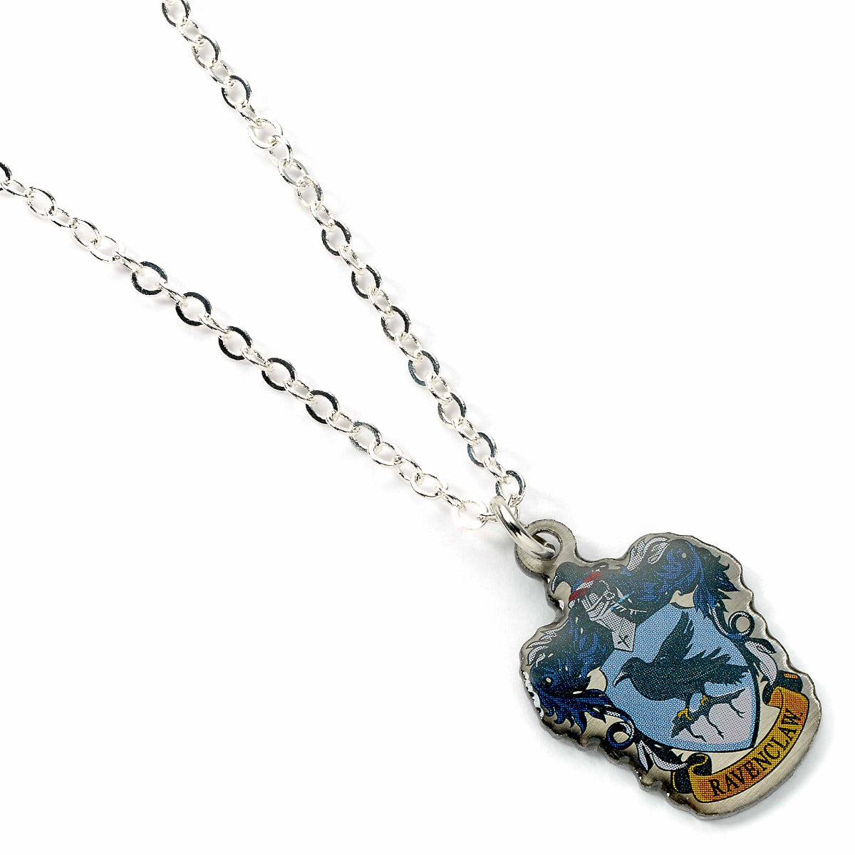 Harry Potter Ravenclaw Crest Slider Necklace - Blue