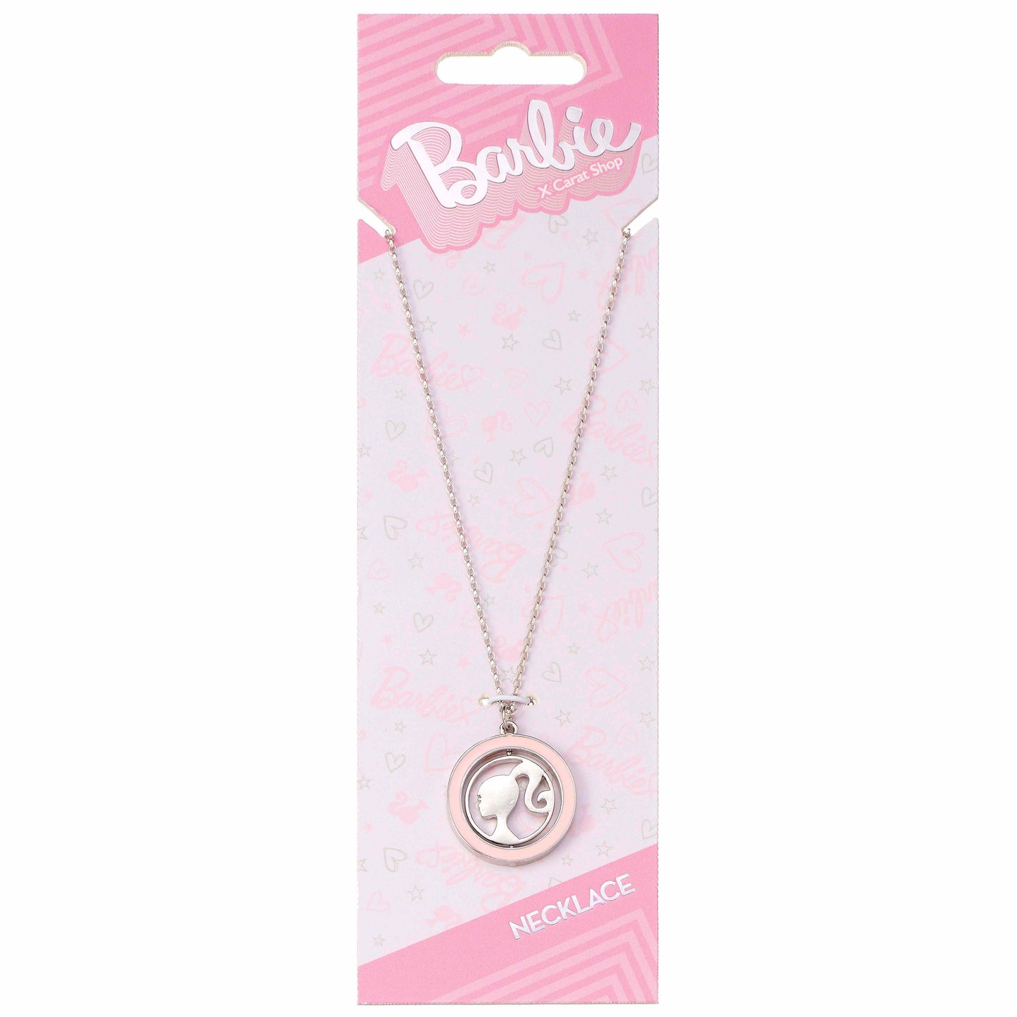 Barbie™️ Spinning Silhouette Necklace