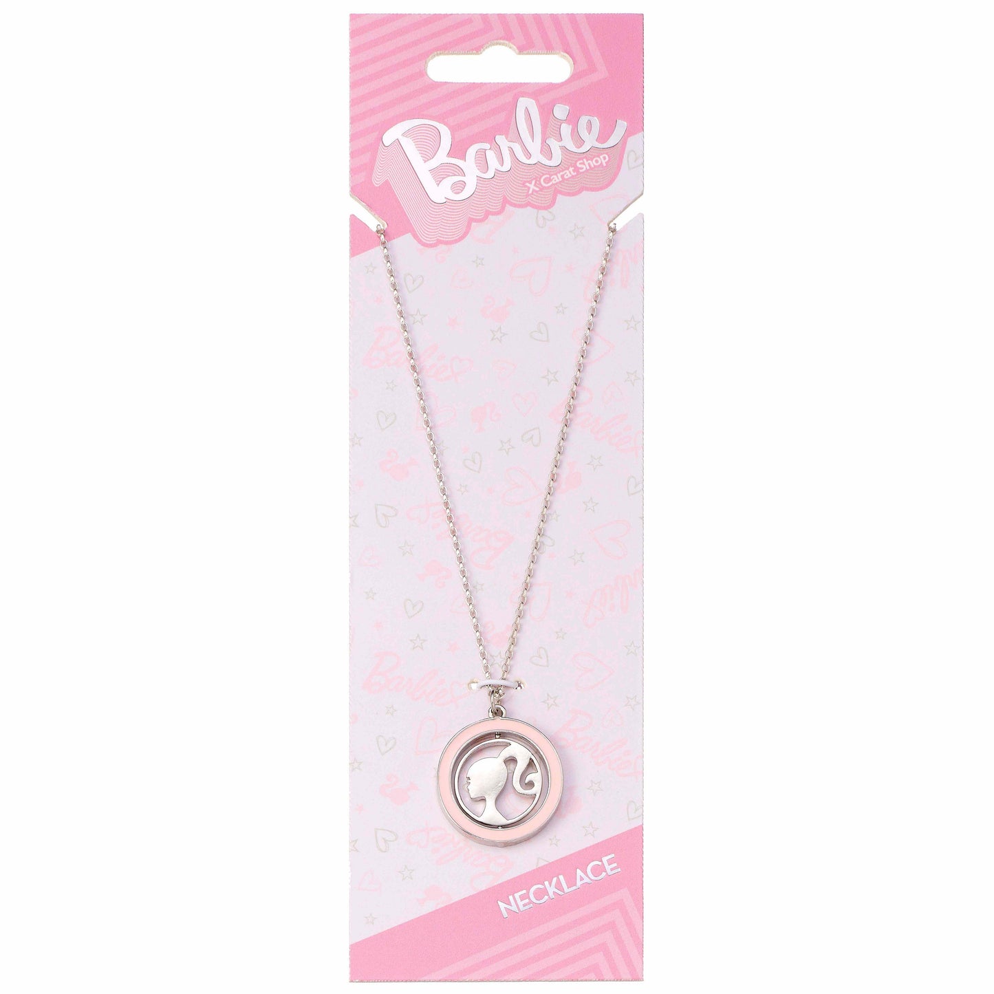 Barbie Spinning Silhouette Necklace