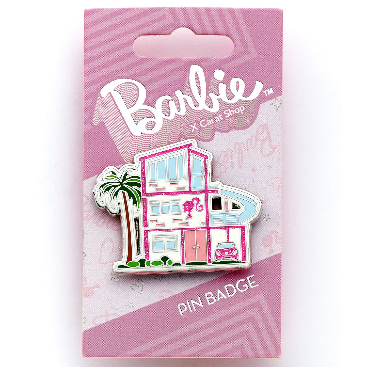 Barbie Dreamhouse Pin Badge - Pink