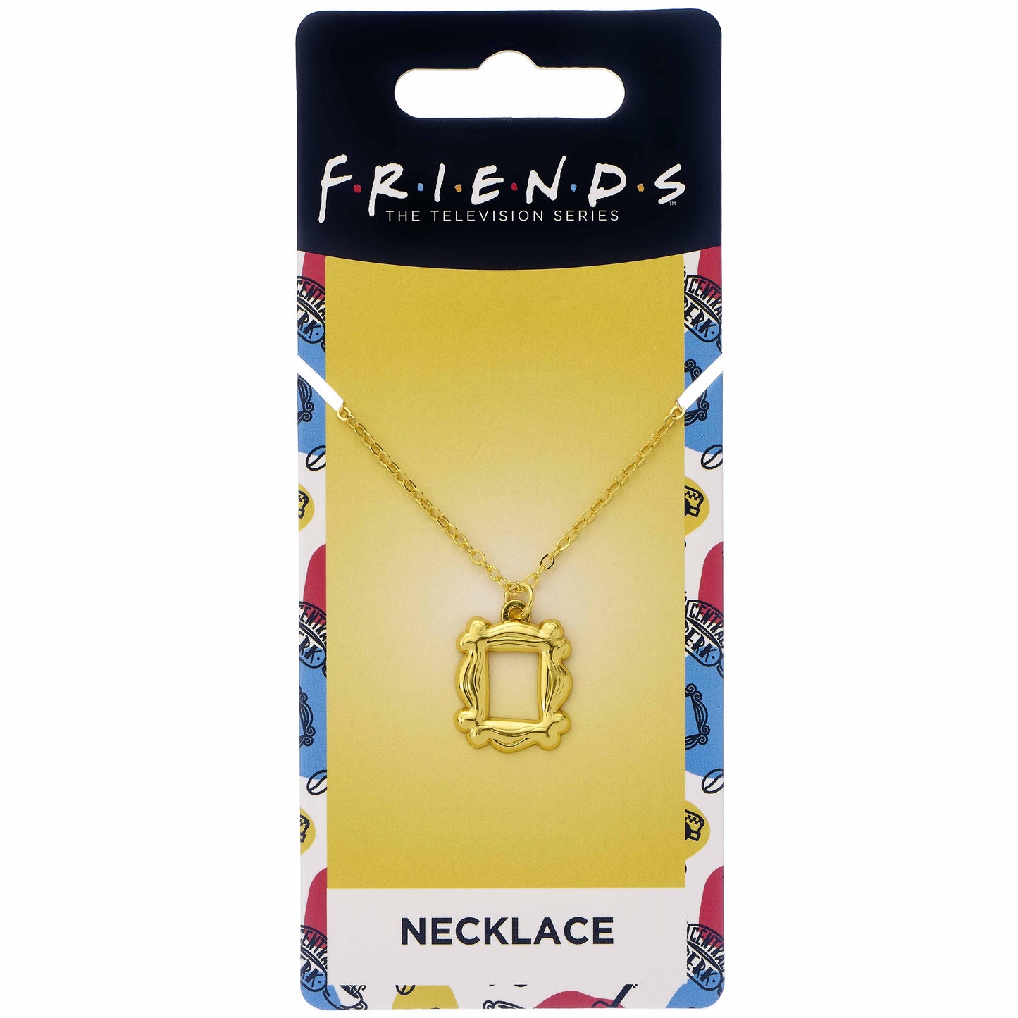 Friends the TV Series Frame Necklace - Gold
