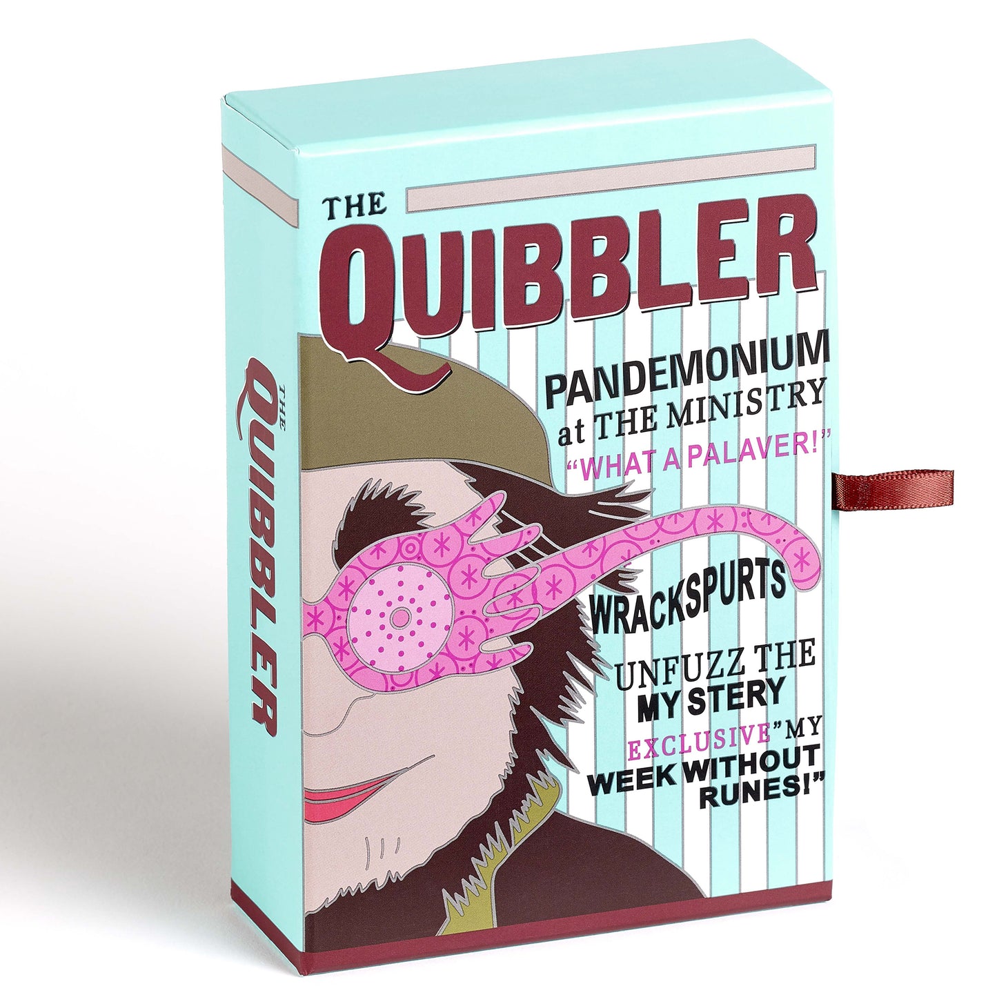 Harry Potter Quibbler Gift Box with Luna Beaded Cork Charm Necklace & Radish Earrings