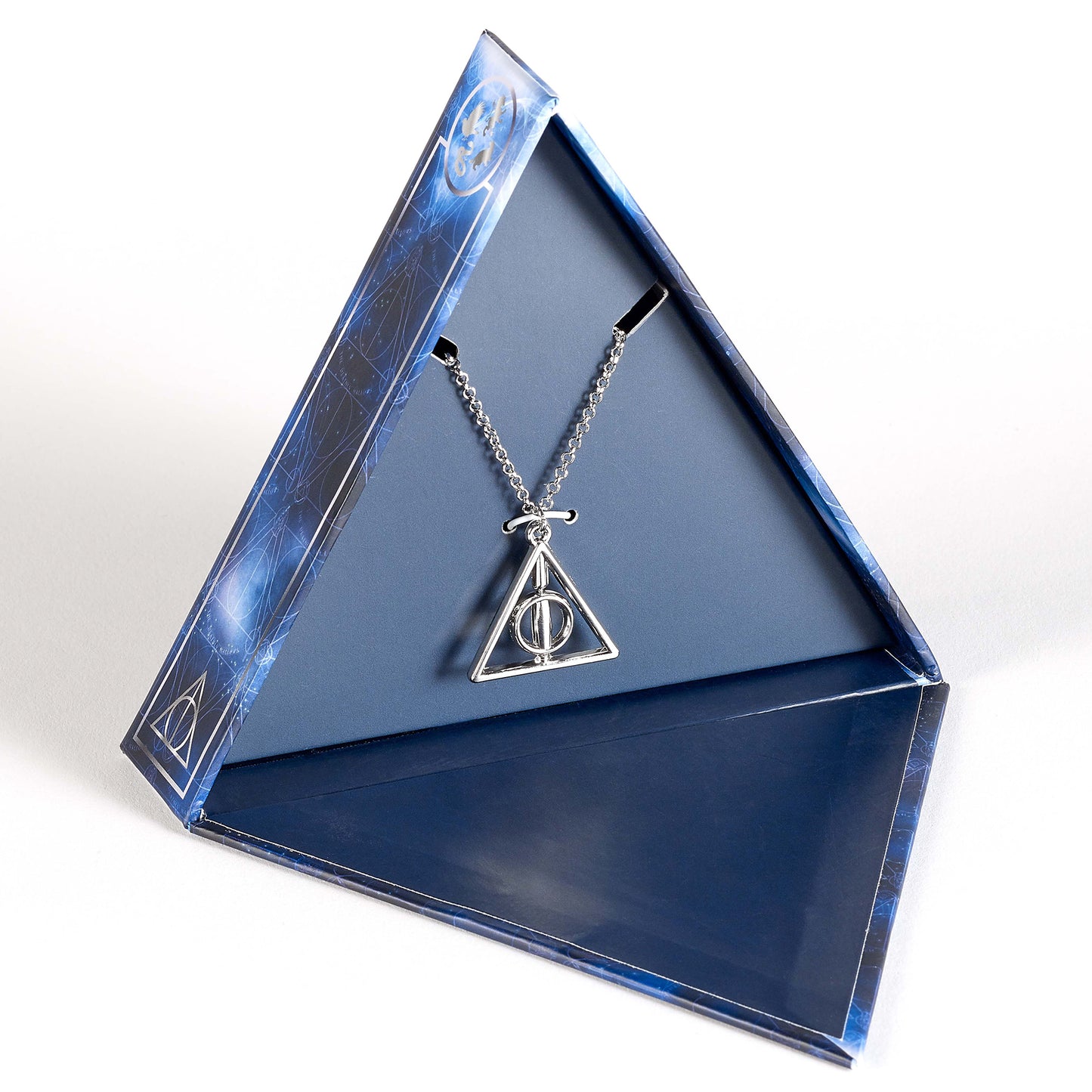 Harry Potter Deathly Hallows Gift Box with Spinning Deathly Hallows Necklace