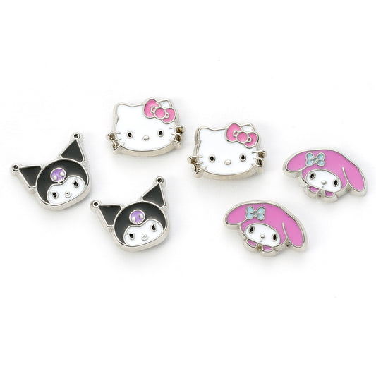 PREORDER - Hello Kitty Kuromi And My Melody Stud Earring Set