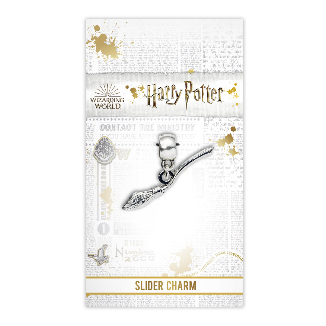 Harry Potter  Nimbus 2000 Broomstick Charm - Silver