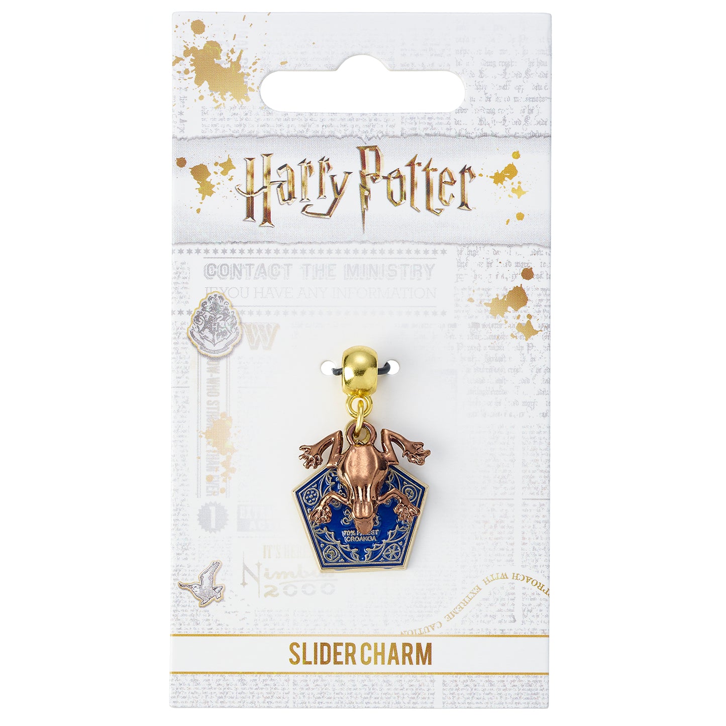 Harry Potter  Chocolate frog Slider Charm - Brown