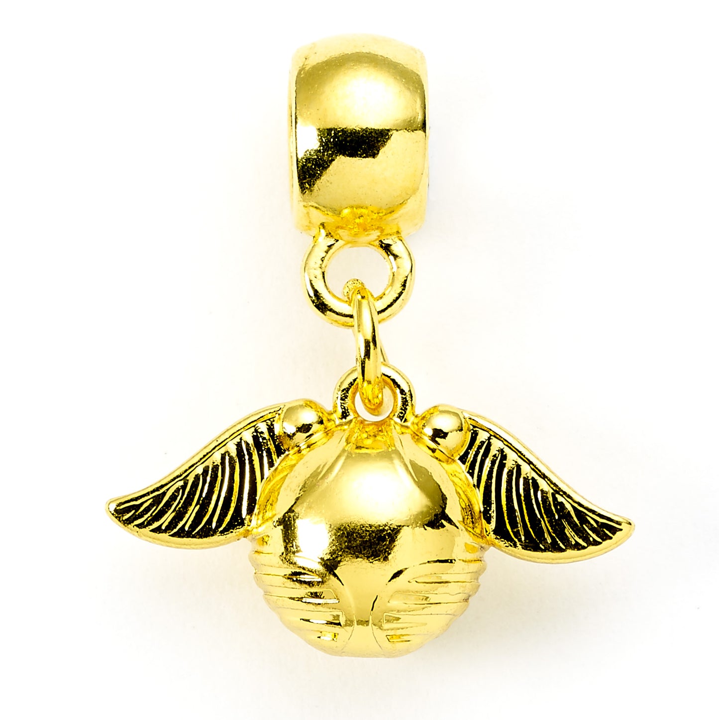 Harry Potter Golden Snitch Gold Tone Charm - Gold