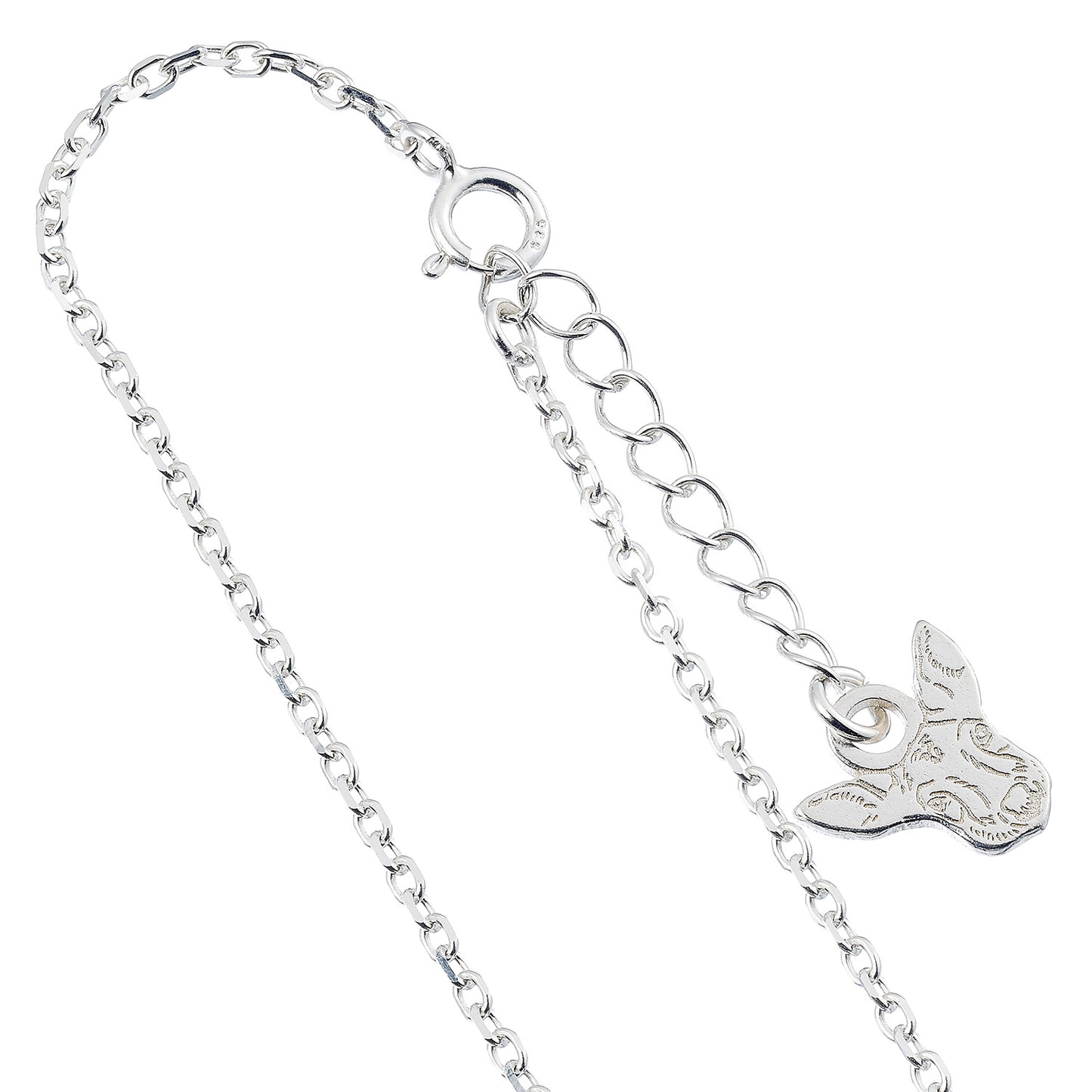Harry Potter Always Necklace Embellished with Crystals - Sterling Silver